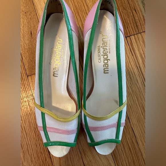 1980’s Vintage Pastel Shoes Size 5.5 - Picture 5 of 7